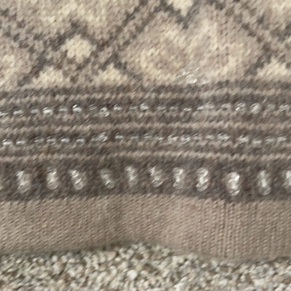 *Host Pick* Cottagecore Nordic Design Wool Grandma Cardigan SZ L EUC - Picture 9 of 10